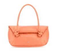 Jil Sander - Borsa a mano color pesca con nodo in pelle - - Bags - Donna - Arancione - ONE SIZE