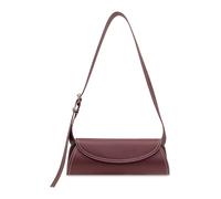 Jil Sander - Borsa a tracolla con design cannolo - -Bags -Donna -Marrone -ONE SIZE