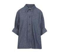 Jil Sander - Boxy Cotton Shirt - - Blouses & Shirts - Donna - Blu - XS
