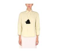 Jil Sander - Camicia Boxy Fit - - Blouses & Shirts - Donna - Verde - S