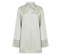 Jil Sander - Camicia oversize in satin - -Blouses & Shirts -Donna -Verde -S