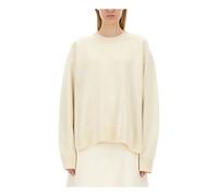 Jil Sander - Maglione in Lana - - Knitwear - Donna - Beige - S
