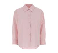 Jil Sander - Cotton Poplin Shirt - - Blouses & Shirts - Donna - Rosa - S