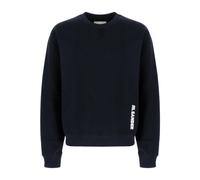 Jil Sander - Felpa Girocollo - - Sweatshirts & Hoodies - Uomo - Blu - M
