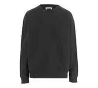 Jil Sander - Felpa in Cotone con Logo - - Sweatshirts & Hoodies - Donna - Nero - S