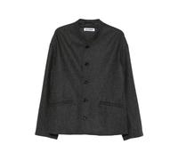 Jil Sander - Giacca monopetto con colletto alla coreana - - Jackets - Uomo - Grigio - L