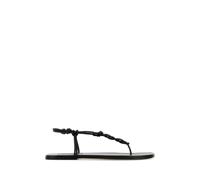 Jil Sander - Knotted-strap Flat Sandal - -Shoes -Donna -Nero -37 1/2 EU