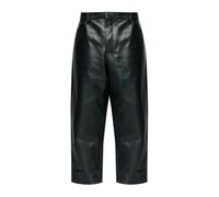 Jil Sander - Leather Pantaloni - - Trousers - Uomo - Nero - M