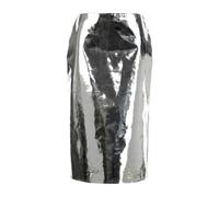 Jil Sander - Leather Pencil Skirt - - Skirts - Donna - Grigio - L