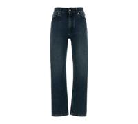 Jil Sander - Leather Tab Denim Pants - -Jeans -Donna -Blu -W27