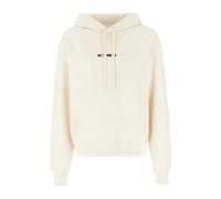 Jil Sander - Logo Cotton Hoodie - -Sweatshirts & Hoodies -Uomo -Bianco -M