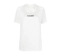 Jil Sander, ,Tops ,Donna ,Bianco ,S Logo T-Shirt