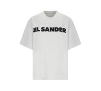 Jil Sander - Logo T-Shirt - - Tops - Donna - Grigio - L
