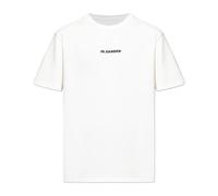 Jil Sander - Logo Print T-Shirt - - Tops - Uomo - Bianco - M