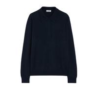 Jil Sander - Maglia Polo Manica Lunga - - Knitwear - Uomo - Blu - L