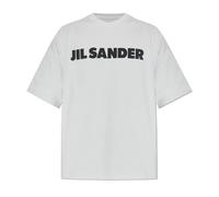 Jil Sander - Magliette con logo - -Tops -Uomo -Bianco -S