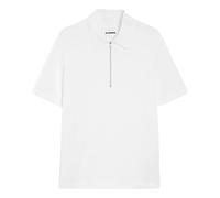 Jil Sander - Polo a Maglia con Zip - -Tops -Uomo -Bianco -M