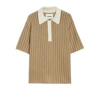Jil Sander - Polo Crochet Shirt - -Tops -Uomo -Beige -L