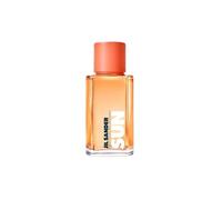 Jil Sander Profumo Sun da donna | Una fragranza ambrata con zenzero, mimosa, miele e arancia sanguigna per un caldo bagliore dorato.