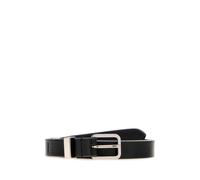 Jil Sander - Rectangle Belt 2 cm - - Accessories - Donna - Nero - 80 CM