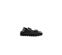 Jil Sander - Sandali con Fibbia e Plateau - -Shoes -Uomo -Nero -41 EU
