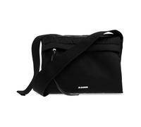 Jil Sander - Shoulder Bag With Logo - -Bags -Uomo -Nero -ONE SIZE