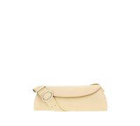 Jil Sander - Small Cannolo Borsa a Tracolla in Pelle - -Bags -Uomo -Beige -ONE SIZE
