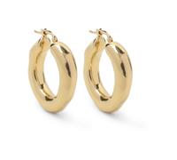 Jil Sander - Small Hoop Earrings - -Accessories -Donna -Giallo -ONE SIZE