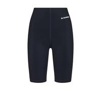 Jil Sander, ,Sport ,Donna ,Nero ,XS Pantaloncini da ciclista con logo stampato