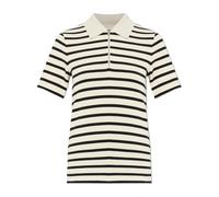 Jil Sander - Striped Turtleneck Polo - -Tops -Donna -Bianco -L