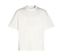 Jil Sander, ,Tops ,Uomo ,Bianco ,XL T-shirt bianca in cotone con stampa frontale