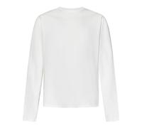 Jil Sander - T-shirt e Polo Bianche con Patch in Pelle - -Tops -Uomo -Bianco -S