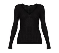 Jil Sander - Top Aderente - - Knitwear - Donna - Nero - XL