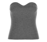 Jil Sander - Top bustier senza spalline - - Tops - Donna - Grigio - L