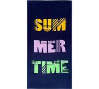 jilda-tex Telo mare, 90 x 180 cm, asciugamano da spiaggia, 100% cotone, velluto, spugna, facile da pulire (timer estivo)