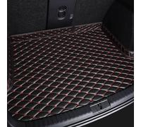 JilHalili Auto Pelle Tappetini Bagagliaio per BYD Seal U DM-i 2024-2025(Audio on The Right), Antiscivolo Impermeabile Tappeto Baule Fodera Bagagli Auto Tappetino Baule Interni Accessori,D/Black Red