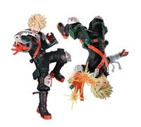 Jilijia 2PCS MHA Figure Bakugou Katsuki & Midoriya Izuku Action Figure Anime Cartoon Model Figurine PVC Statue Desktop Ornamenti da Collezione Regali