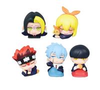 Jilijia 5 pz/set Anime Mashle: Magia e Muscoli Action Figure Mash Burnedead/Lemon Irvine Mini Figure Statua Modello Collezionismo Figurine