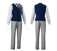 Jilijia Anime Beastars Cosplay Costume Lupo Legoshi Camicia Uniforme Vestito Coniglio Ragazza Haru JK Scuola Uniforme Vestito Coppia Costume per Uomo Donna, Legoshi, L