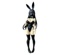 Jilijia Anime Black Bunny Girl Figure Standing Pose Model Collectible 24cm