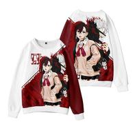 Jilijia Anime Felpe Stampa 3D Girocollo Okarun Felpa Turbo Nonna Pullover Felpa Cappotto Sport Costume Cosplay, Tipo 3, L