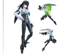Jilijia Anime Illustrazione Mobile Doll May Action Figure Girl Model | Modello originale della statua della pittura,Figura di montaggi sostituibili mobili,Regalo ornamento desktop