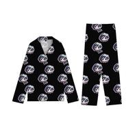 Jilijia Anime Ivan Till Pigiama Set Cartoon Pigiama Pantaloni e Camicie Manica Lunga 2 Pezzi Homewear per Uomo Donna