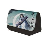Jilijia Anime Mo Dao Zu Shi Bag MDZS Pen Bag Grandmaster Demonic Cultivation Matita Borsa Wei Wu Xian Cartoon Bag Lan Wang Ji Cosmetic-bags Cancelleria Bag Pencil Bag, Lan Wang Ji, 22x13x7.5cm