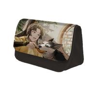 Jilijia Anime Mo Dao Zu Shi Bag MDZS Pen Bag Grandmaster Demonic Cultivation Matita Borsa Wei Wu Xian Cartoon Bag Lan Wang Ji Cosmetic-bags Cancelleria Bag Pencil Bag, Jin Ling, 22x13x7.5cm