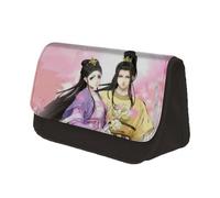 Jilijia Anime Mo Dao Zu Shi Bag MDZS Pen Bag Grandmaster Demonic Cultivation Matita Borsa Wei Wu Xian Cartoon Bag Lan Wang Ji Cosmetic-bags Cancelleria Bag Pencil Bag, Tipo 2, 22x13x7.5cm