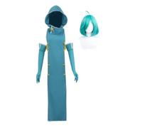 Jilijia Anime Nemo Anemo Cosplay Costume con Cappuccio Vestito Lungo Outfit