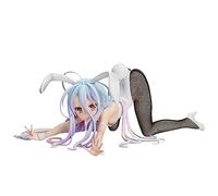 Jilijia Anime NO GAME NO LIFE Figura Shiro Action Figurine 24CM PVC Seta Nera Bunny Girl Modello Carino Ragazze Statua Casa Desktop Ornamenti Regali