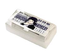 Jilijia Astuccio a tema anime, con stampa di Dazai Osamu, Nakahara, Chuuya, grande astuccio per cancelleria, idea regalo per la scuola, per ragazzi e ragazze, Tipo 11, 22*10*11cm, Astucci per matite