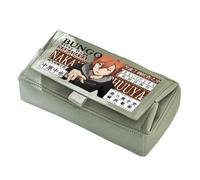 Jilijia Astuccio a tema anime, con stampa di Dazai Osamu, Nakahara, Chuuya, grande astuccio per cancelleria, idea regalo per la scuola, per ragazzi e ragazze, Tipo 1, 22*10*11cm, Astucci per matite